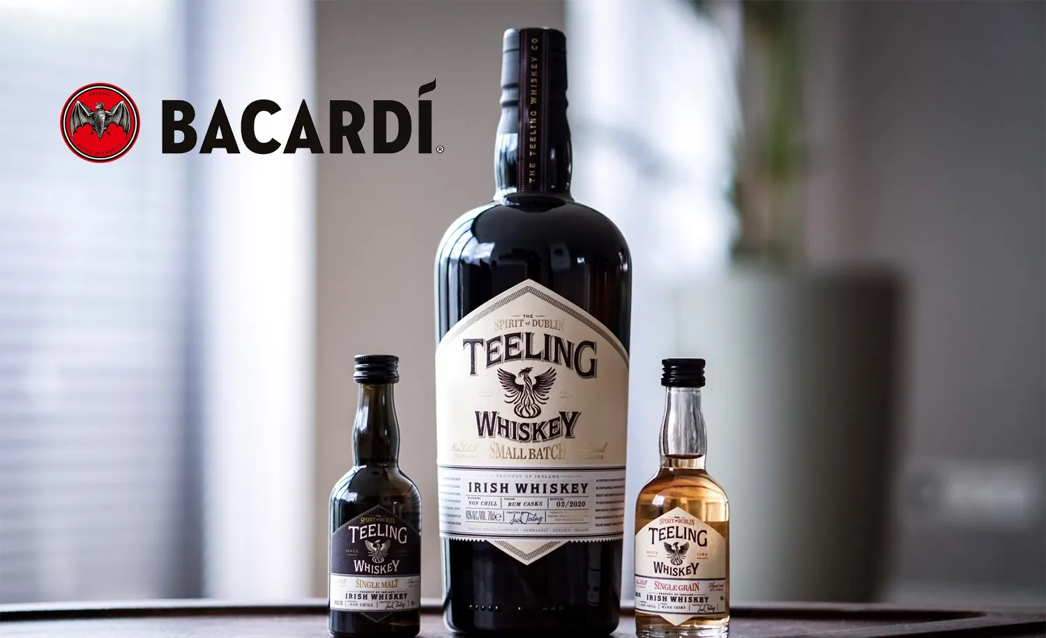 Bacardi becomes majority owner of Teeling Irish Whiskey