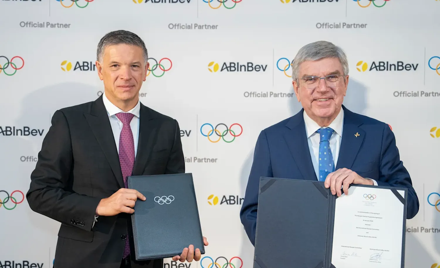IOC and AB InBev announce worldwide partnership