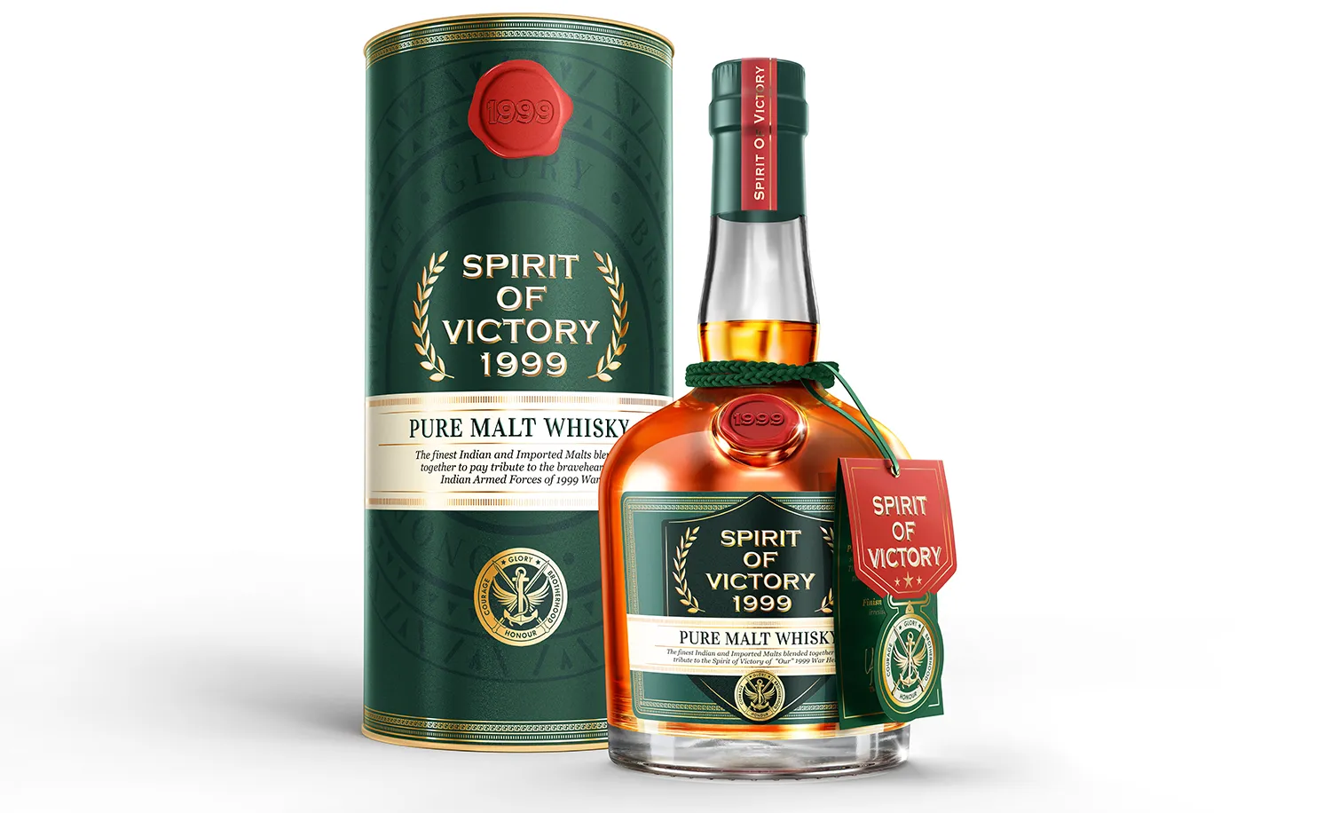 Spirit of Victory 1999 Pure Malt Whisky launched