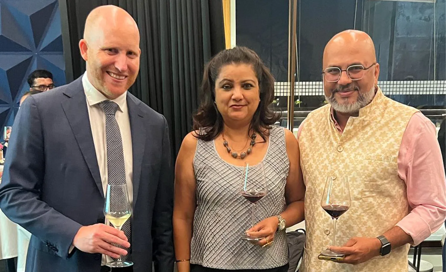 Celebrating cooperation between the Indian and Australian wine industry